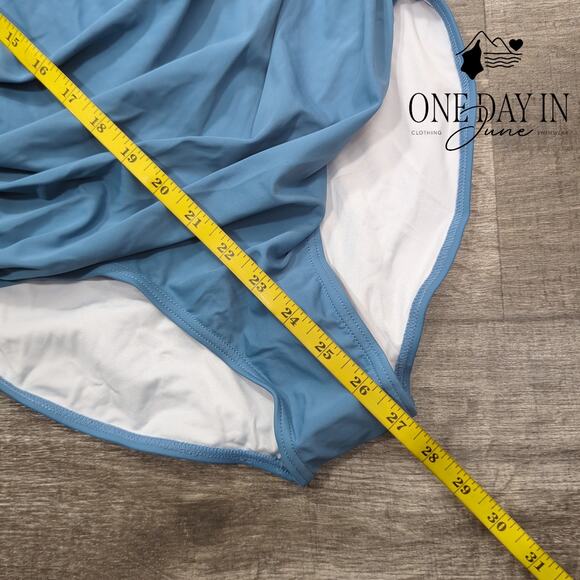 Eomenie Tummy Control One Piece Swimsuit Size M - Picture 6 of 7